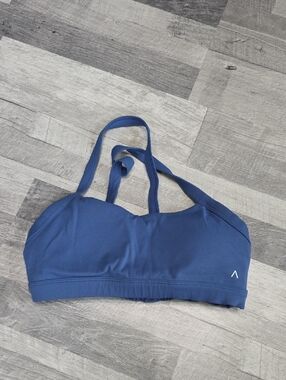 Actawear Fitness • Seamless Blue Padded Sports Bra, Size Small